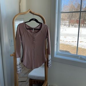 Free People Thermal Henley